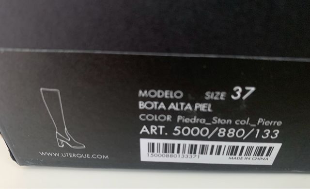 Botas piel Uterqüe