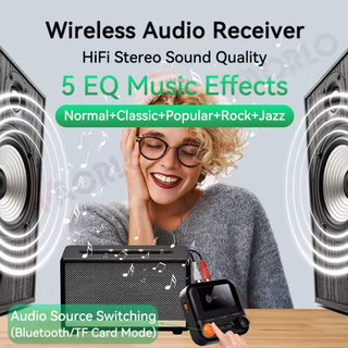 Receptor de audio Bluetooth NFC con 5 efectos hifi