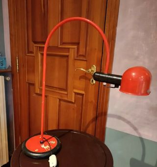 LAMPADA DESIGN DA TAVOLO AD ARCO ANNI 70