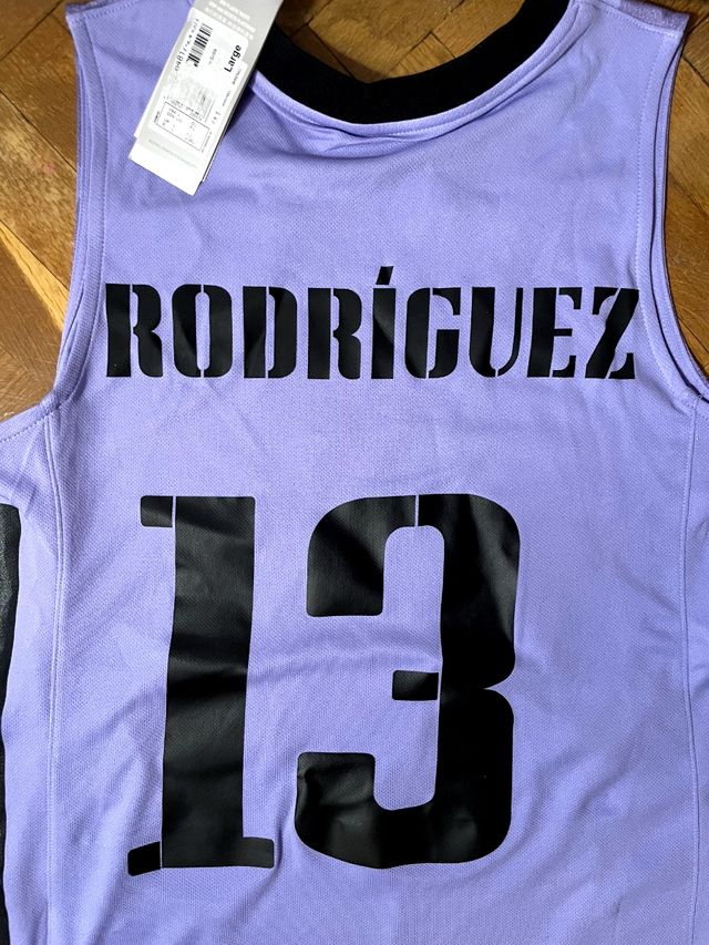 Camiseta baloncesto Real Madrid Sergio Rodriguez