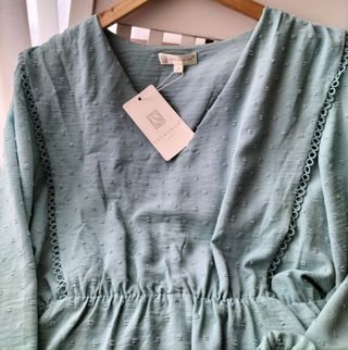 Vestido verde largo  L-XL-XXL