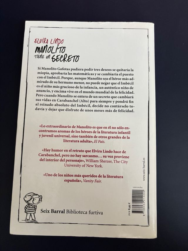 Manolito tiene un secreto (Spanish Edition)