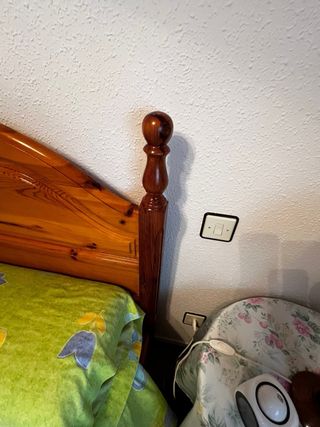 Estructura cama completa modelo provenzal