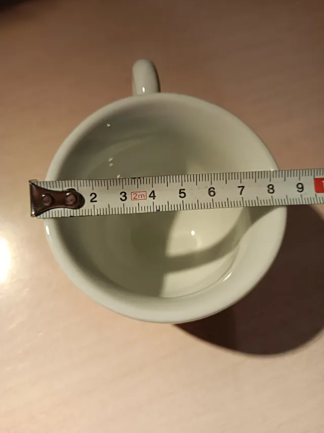 3 tazas/plato para capuchino/café con leche. Illy