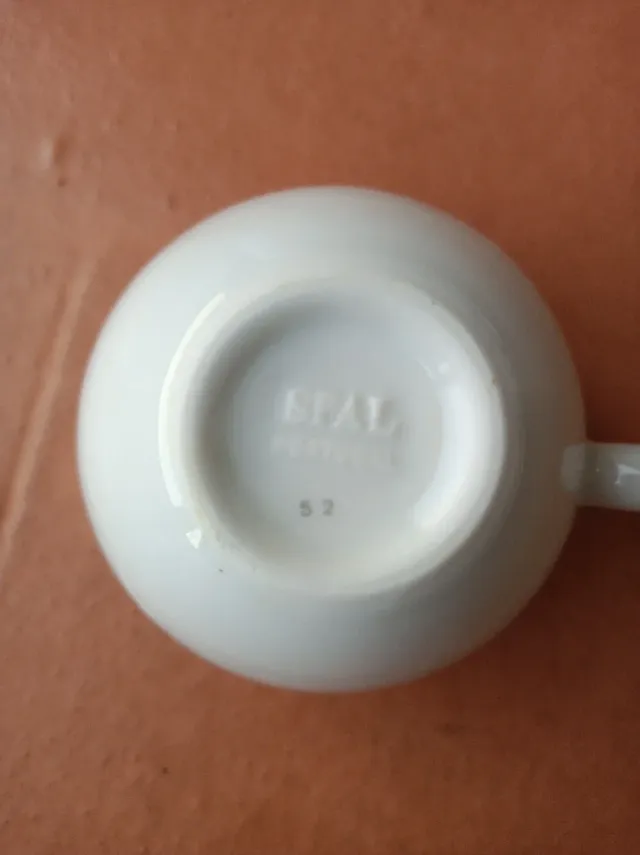 3 tazas/plato para capuchino/café con leche. Illy