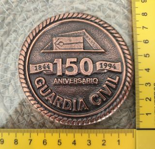 MEDALLON 150 ANIVERSARIO GUARDIA CIVIL.