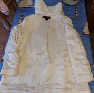 🤍 Chaqueta abrigo corta ZARA WOMAN | Blanca hueso