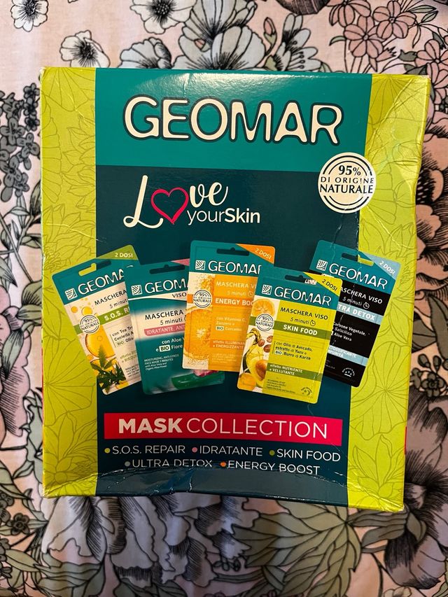 Cofanetto maschere per il viso geomar