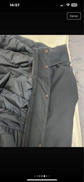 Chaqueta  azul marino Hybrid  Down  xl