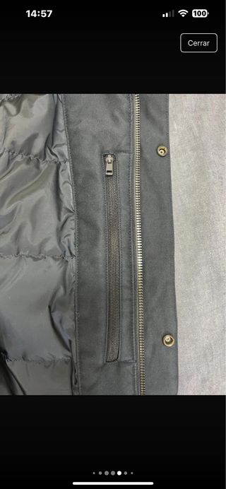 Chaqueta  azul marino Hybrid  Down  xl