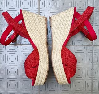 Cuñas de esparto de verano de mujer