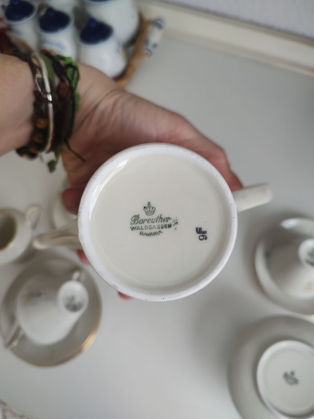 Servizio caffè porcellana 