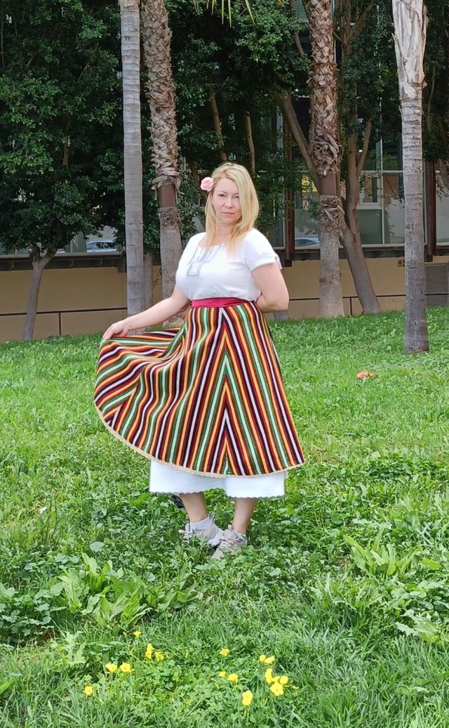 Traje huertana 3-4 años