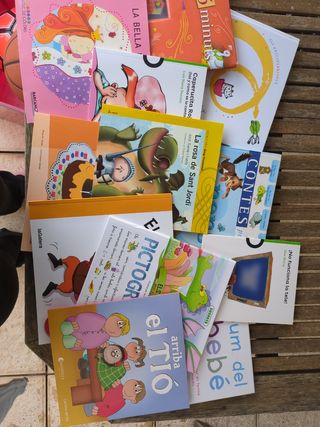 Pack libros para niños català y castellano