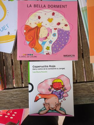 Pack libros para niños català y castellano