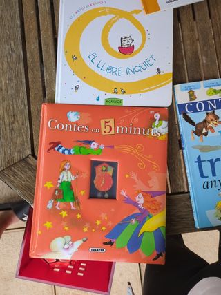Pack libros para niños català y castellano