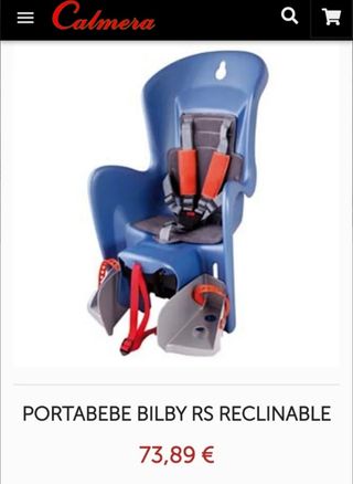 SILLA BICICLETA PARA NIÑOS 