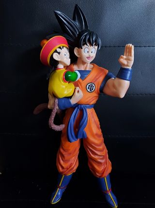 Figura 30cm Goku con Son Gohan