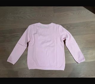 Felpa garzata rosa bambina ZARA