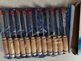 Juego cinceles para madera