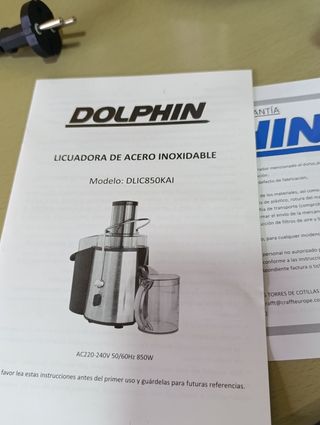 Licuadora acero Dolphin