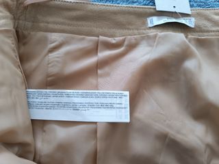 Nueva falda, 100% piel, Mango, XS