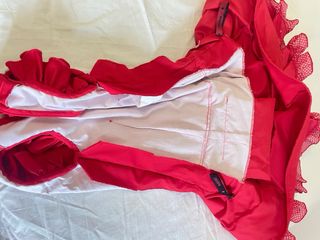 Traje flamenca talla 4 MARICRUZ y zapatos del 28.