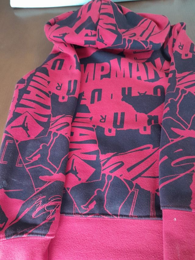 Sudadera niño con capucha air jordan