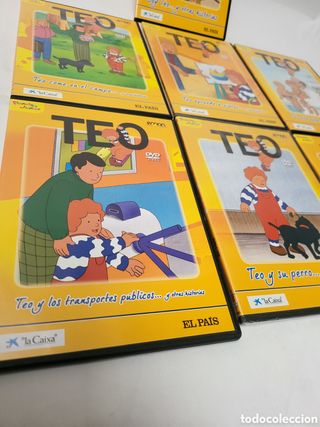Lote 7 DVD Col. infantil TEO, Ed. El País