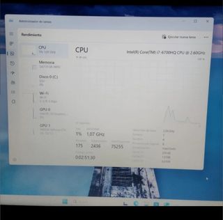 Portátil Gaming Asus ROG i7 16 GB RAM