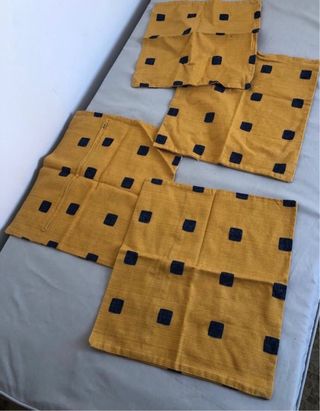 4 fundas de cojin de 40x40 cm