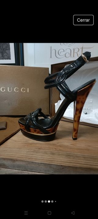 Sandalias Gucci