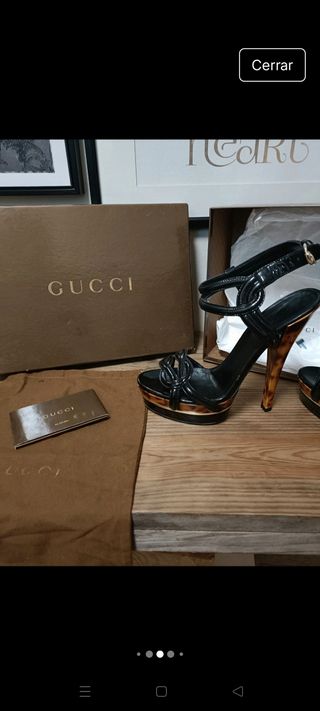Sandalias Gucci