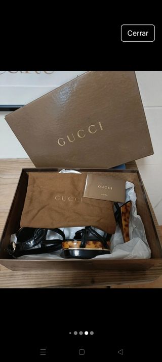 Sandalias Gucci