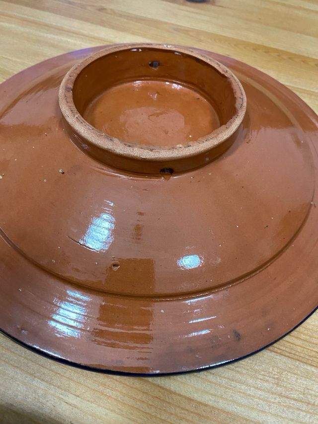 bellissimo set di piatti marocchini artigianali