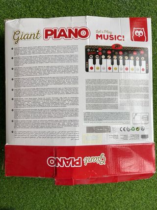 Piano gigante para el suelo