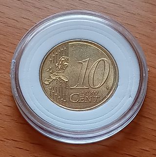 10 Céntimos de Euro España 2020 Exceso de Material