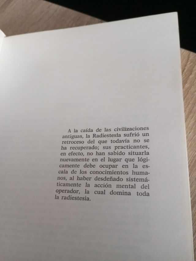 RADIESTESIA MODERNA. LUZY