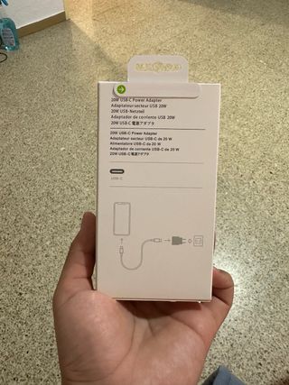 Cable + cargador iphone 15 Promax tipo C