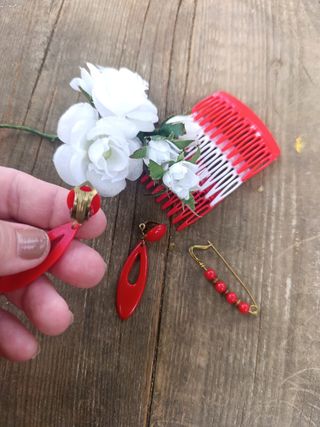Conjunto flamenca niña