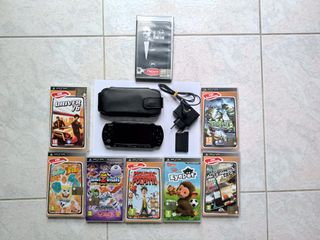 Sony PSP 3004 Slim (Firmware 6.61) + 8 giochi