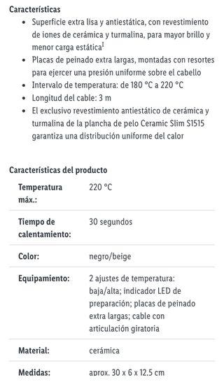 Plancha de pelo Remington