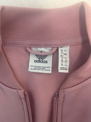 Chaqueta adidas rosa palo original