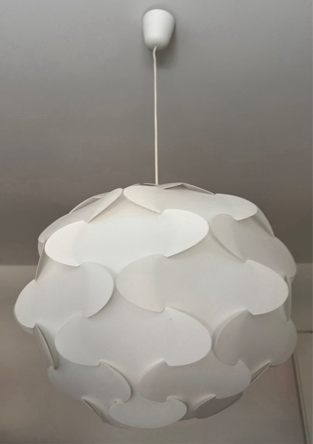 Lampadario a sospensione Ikea fillsta Bianco 47 cm