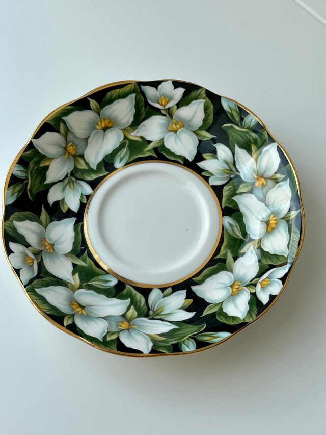 taza vintage de porcelana inglesa de Royal Albert