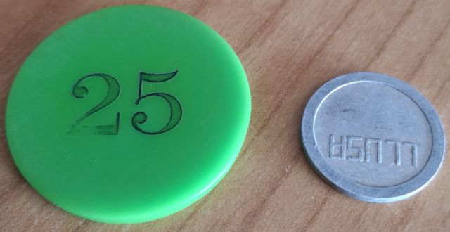 2 Fichas atracciones feria Salou