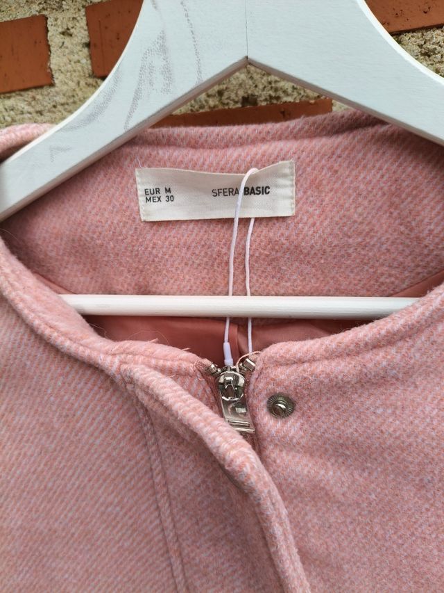 Abrigo de paño mujer