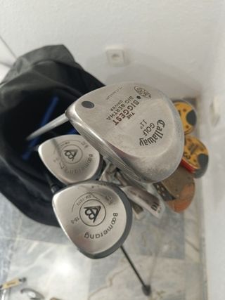 Bolsa golf y palos 