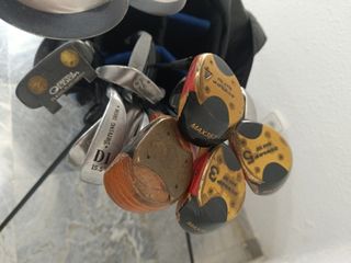 Bolsa golf y palos 