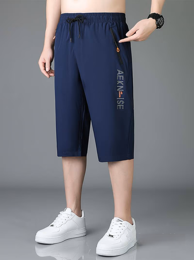 BERMUDA PANTALONCINI UOMO AEKN ISE COLORE BLU